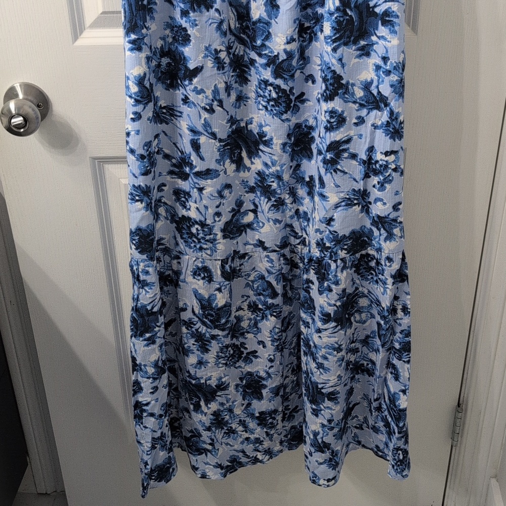 Bootlegger Floral Summer Maxi Dress With pockets New without Tag XXL - Picture 6 of 14